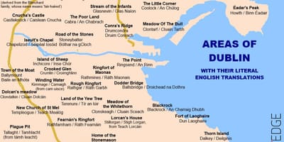Mapa Dublin auzo